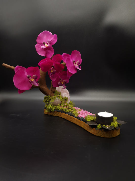 Asana Rose Quartz Flowering Bonsai